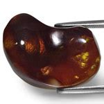 18.78-Carat Free-Form Fire Agate with Multi-Color Bubbles :: $282 USD ...