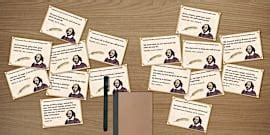 Shakespeare Inspirational Quotes Posters