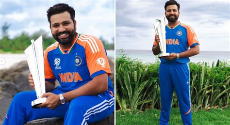 [Pictures] “Mission accomplished” – India captain Rohit Sharma gets ...