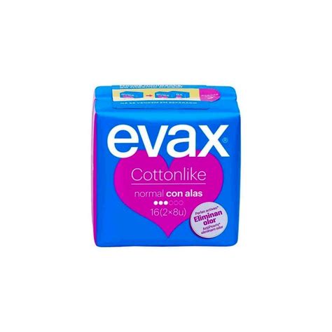 EVAX COMPRESAS NORMAL CON ALAS 19 U