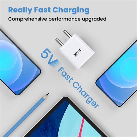 EVM USB SMART CHARGER - MICRO USB CABLE - MemoryHouse.in