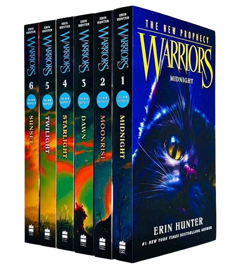 Buy Warrior Cats Series 2: The New Prophecy by Erin Hunter 6 Books Set ...
