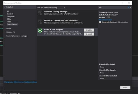 Image result for NUnit Visual Studio
