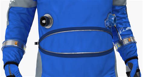 3D model Boeing Spacesuit Astronaut Standing Pose | 3D Molier International