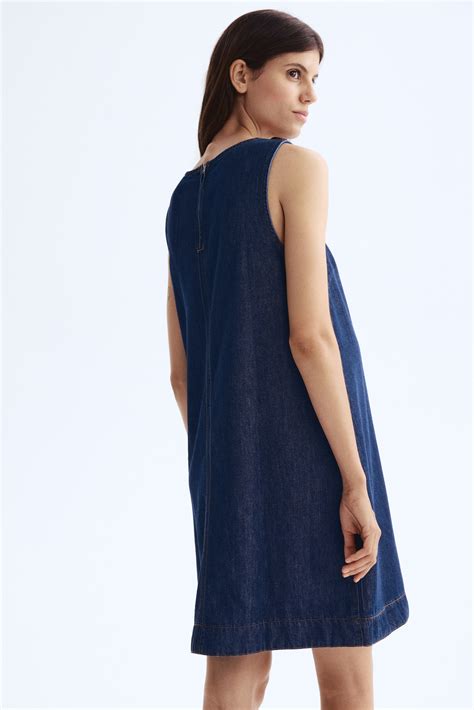 MAMA Before & After shift dress - Dark denim blue - Ladies | H&M IN