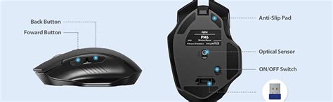 Amazon.in: Buy INPHIC Wireless Mouse Rechargeable, 700mAh, with USB ...