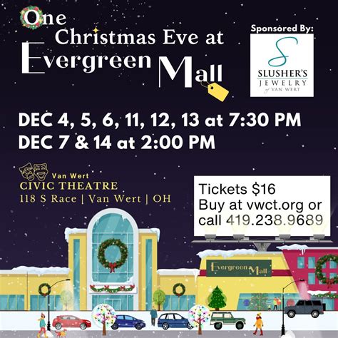 One Christmas Eve at Evergreen Mall Sponsored by Slushers Jewelry, 118 ...