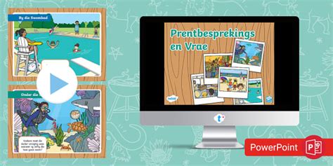 Prentbesprekings en Vrae Powerpoint (teacher made) - Twinkl