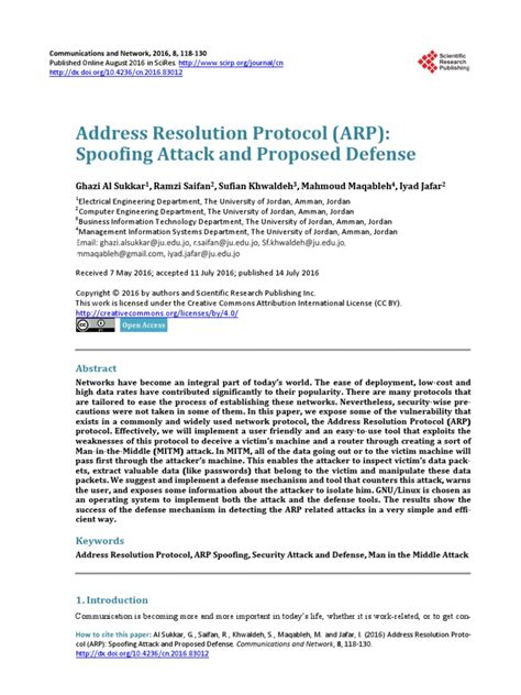 Address Resolution Protocol ARP Spoofing Attack 的图像结果