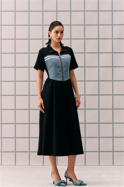 Aruni Designs - Black Hibo Dress - Elahe
