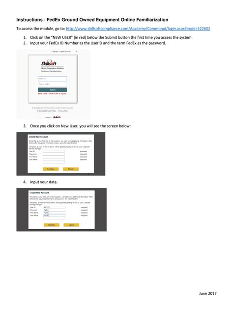 Skillsoft Compliance Login Fedex - Fill Online, Printable, Fillable ...