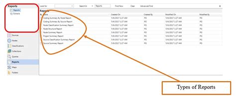 Results summarisation using reports and extracts in Nvivo