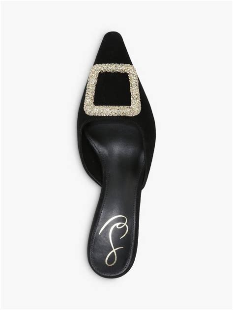 Sam Edelman Brit Kitten Heel Mules, Black