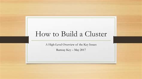 Create Compute Cluster 的图像结果