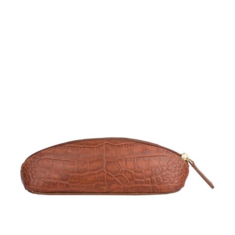 Buy Tan Goldie 03 Pencil Case Online - Hidesign