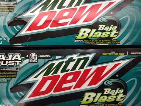 Baja Blast Logo / Mountain Dew Baja Blast Is Coming Back Snack Gator ...