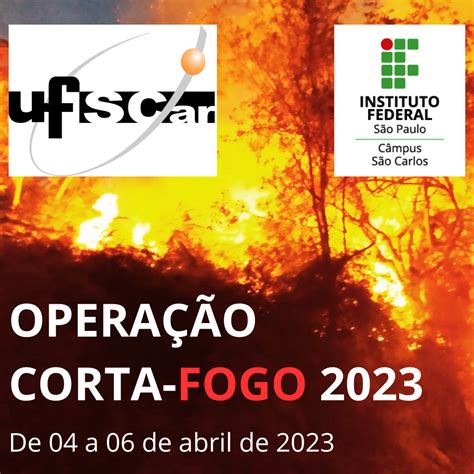 Operação Corta-Fogo nas áreas de vegetação do Câmpus São Carlos