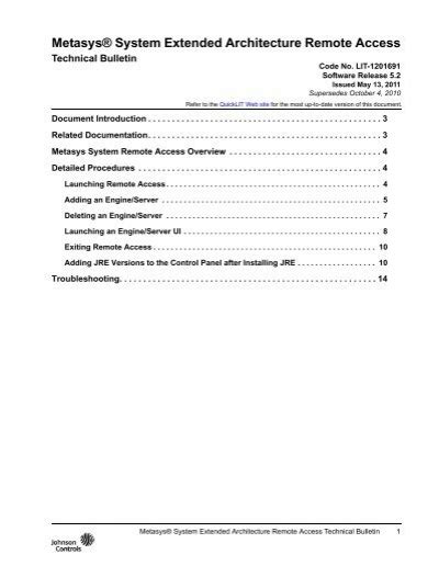 Image result for Metasys Remote Device Is Offline