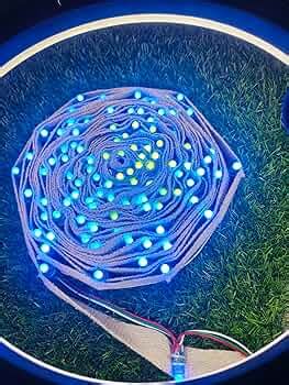 Riptu Pixel LED Patta Light RGB Color 100 LEDs on Belt with Controller ...