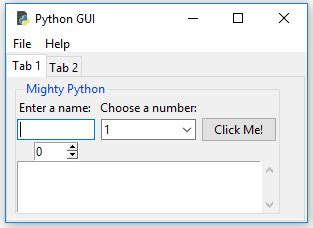 Image result for Spin Box Python