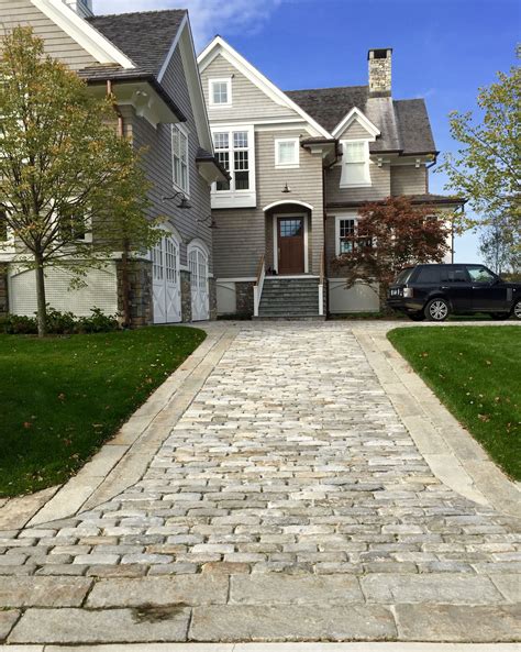 Big Dig Cobblestone Driveway | Cobblestone driveway, Stone driveway ...