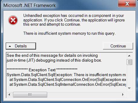 Image result for .Net Framework Error