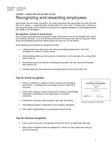 Image result for Employee Recognition Plan Examples
