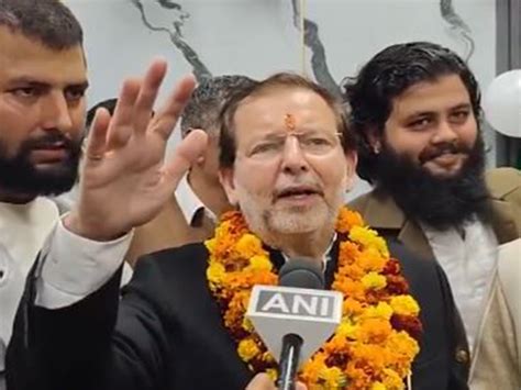 Defeat of Kejriwal's lies, corruption: Haryana Minister Arvind Sharma ...