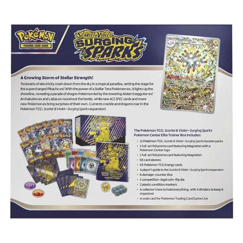 Pokémon TCG: Scarlet & Violet - Surging Sparks ETB Ingles - Dust2