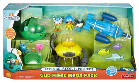 Fisher-Price Octonauts Gup Fleet Mega Pack- Buy Online in India at ...