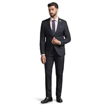 Buy blackberrys Two Piece Navy Solid Formal Suit - Dorris at Amazon.in