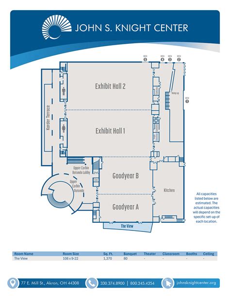 The View Patio at John S. Knight Center | Event Venue