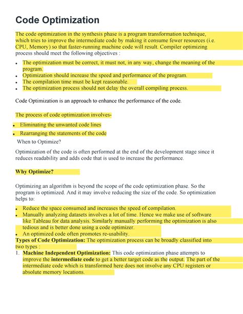 Image result for Programme Optimisation