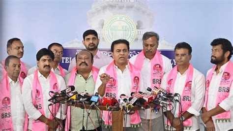 KTR slams governor’s speech in Assembly, claims Congress lying about ...