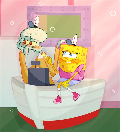 Spongebob and Squidward my fan art by KeySeyRuto on DeviantArt