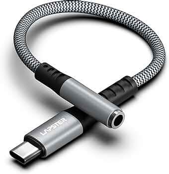 Lapster Type C to 3.5 mm Audio Jack Connector with DAC Headphone ...