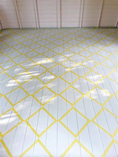 Painting Checkerboard Floor