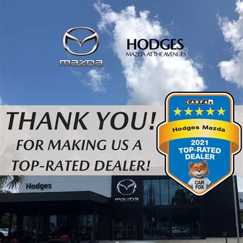 Hodges Mazda at the Avenues on LinkedIn: #carfaxtoprated # ...