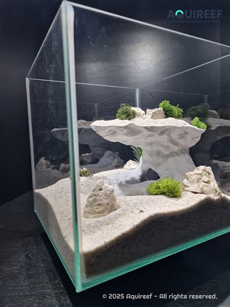 Printable Aquarium & Terrarium Cave STL, Vertical Cliff Hide Shelter ...