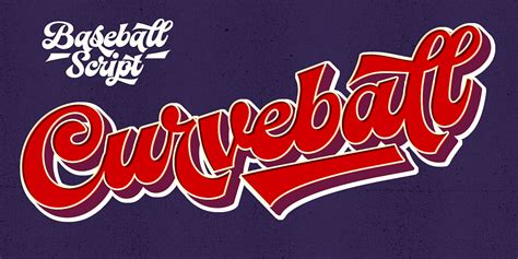 Image result for Baseball Free Script Font