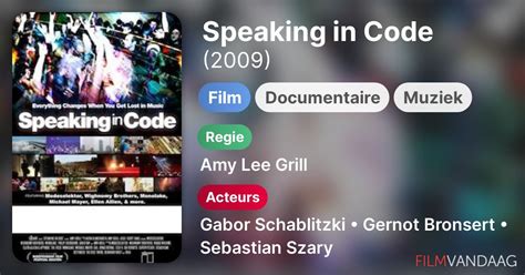 Speaking in Code Movie 的图像结果