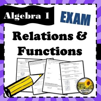 Image result for Functions Algebra Test