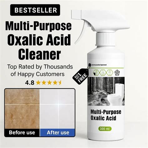 POWERFUL OXALIC ACID SURFACE CLEANER (BUY 1 GET 1 FREE) – Stufx.in