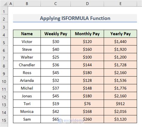 Image result for How to Fill Color in Excel Cell Using Formula