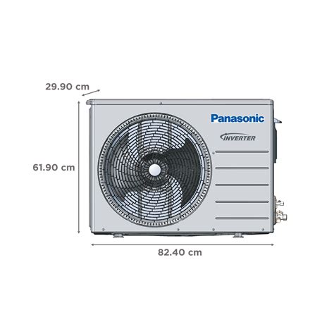 Buy Panasonic 7 in 1 Convertible 2 Ton 5 Star Inverter Split Smart AC ...