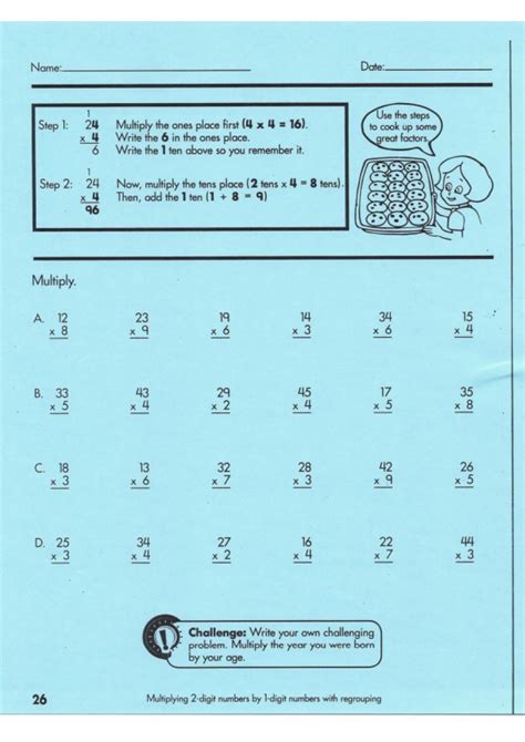 Image result for Multiplication Table Answer Key