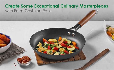 Buy Wonderchef Pre-Seasoned Ferro Light 24cm Cast Iron Fry Pan | 1.4L ...
