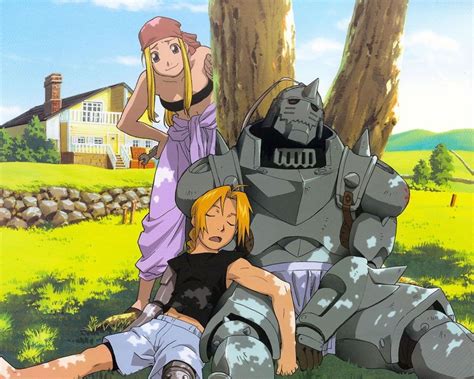 edward, Alphonse Elric, metal, 720P, x, Fullmetal Alchemist, hd, full ...
