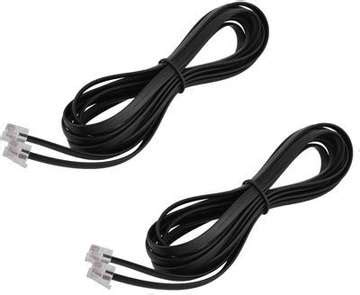 Hybite Patch Cable 3 m 3 Meter RJ11 Telephone Modem Line Cable - Hybite ...