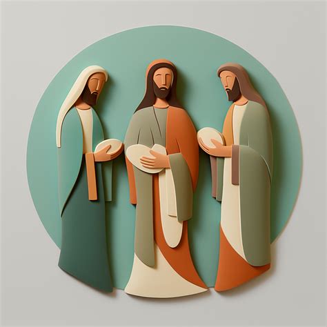 Jesus Family: Premium Canvas Wall Art Decor. – Sowpeace